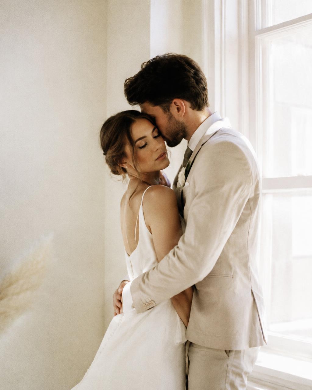 Casal em luz natural